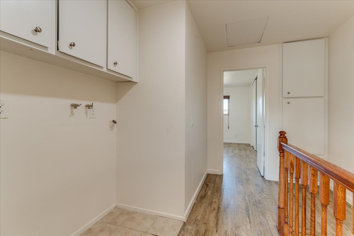 Laundry area