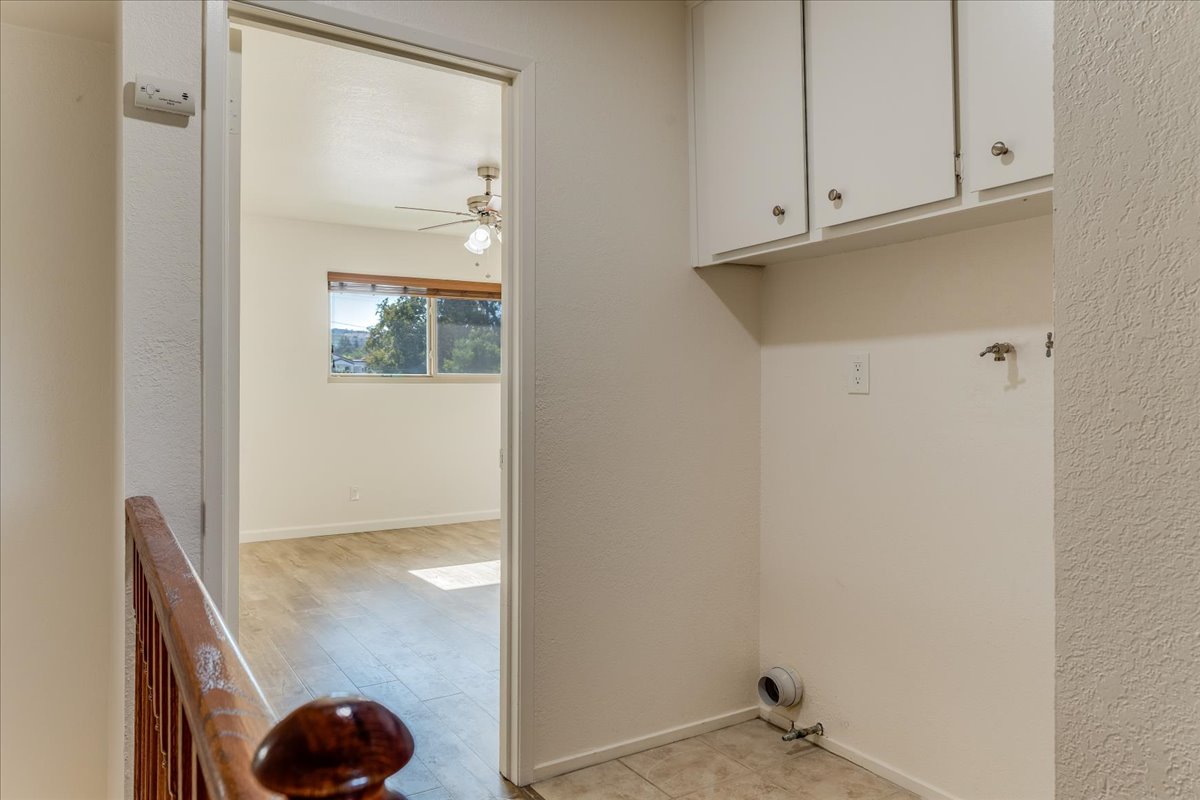 Laundry and stairs